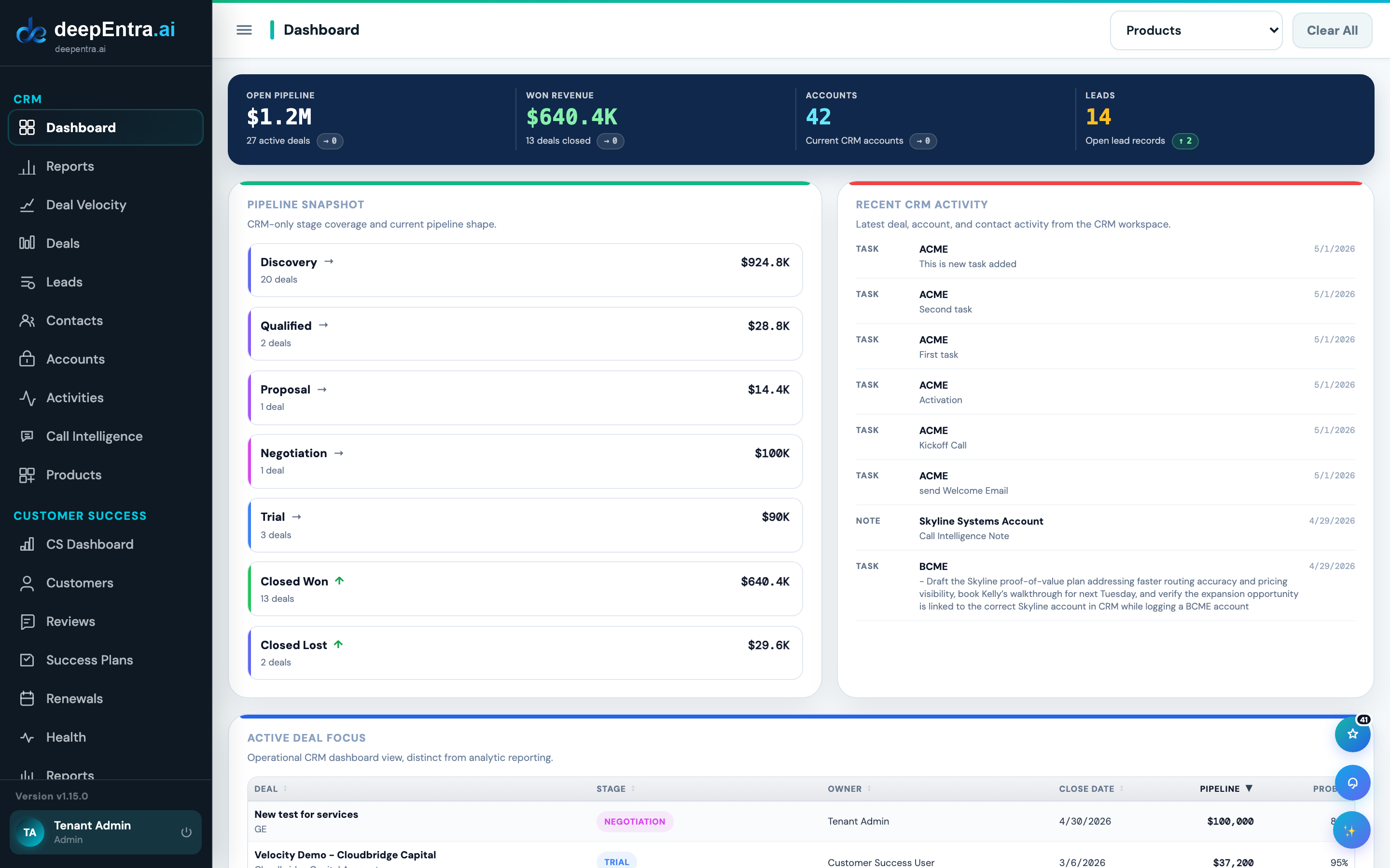 deepEntra platform